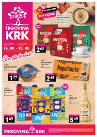 TRGOVINA KRK katalog - Od srijede 16.09.2026.