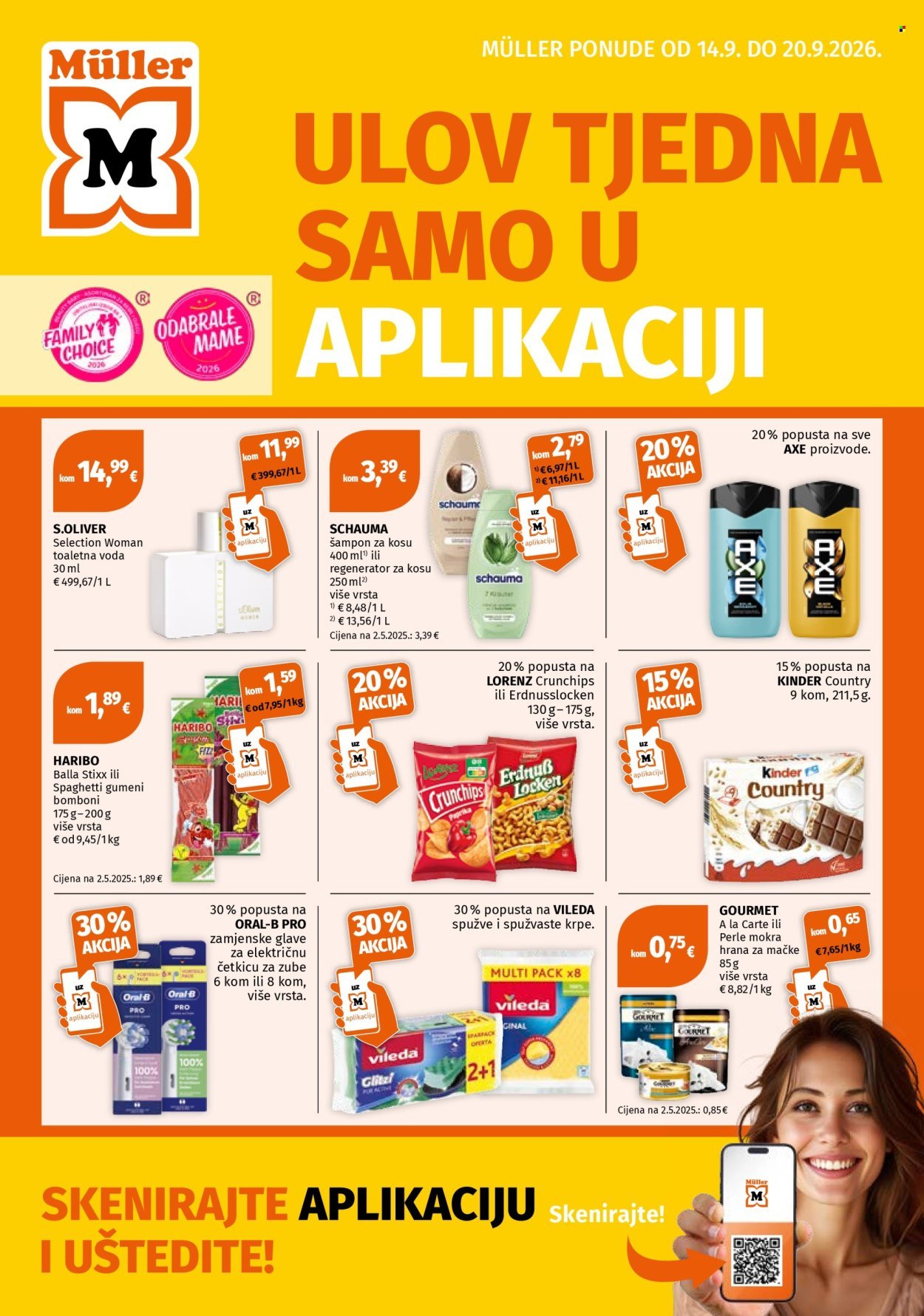 MÜLLER katalog - ULOV TJEDNA U APLIKACIJI!
