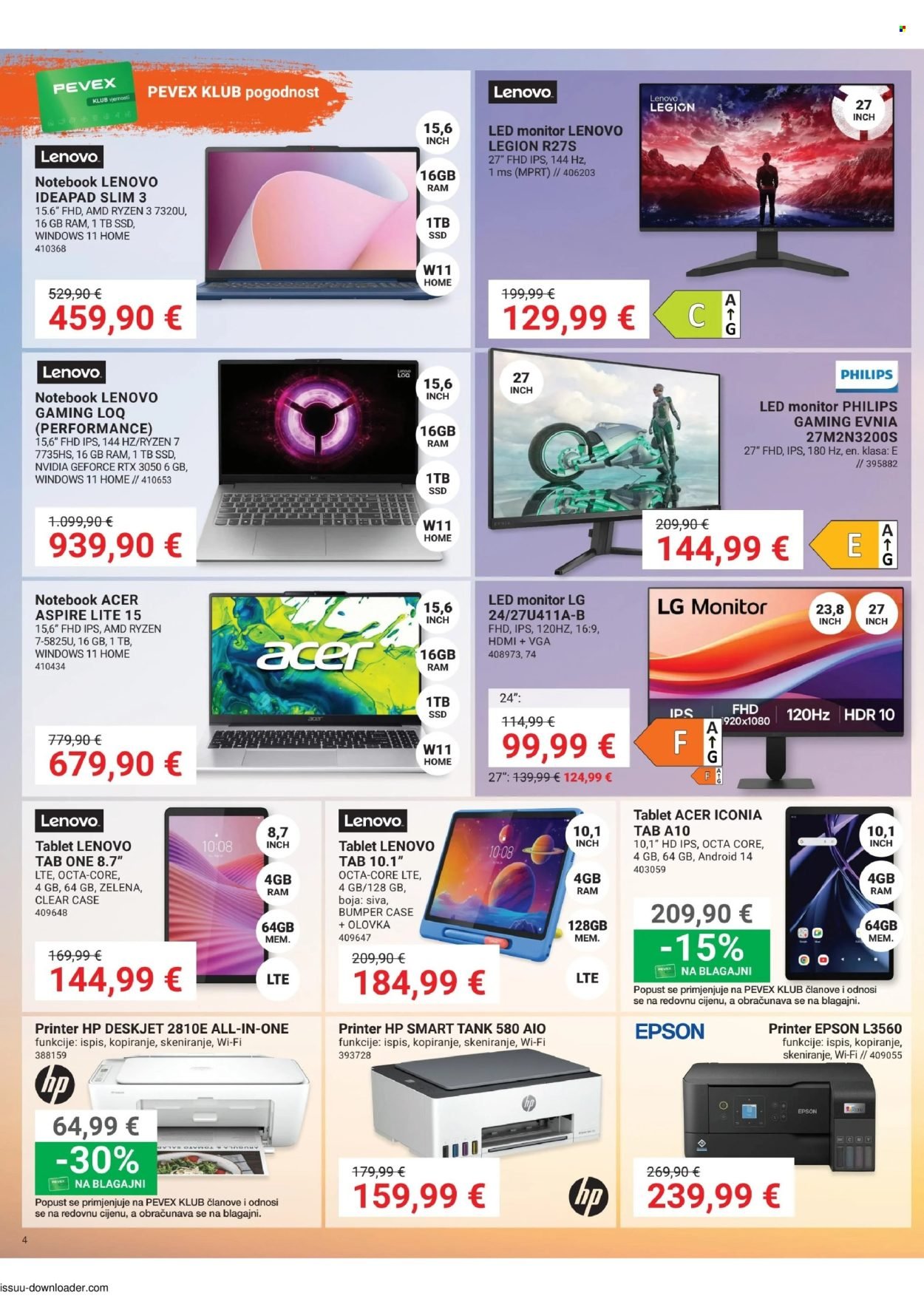 PEVEX katalog - Od petka 03.04.2026.
