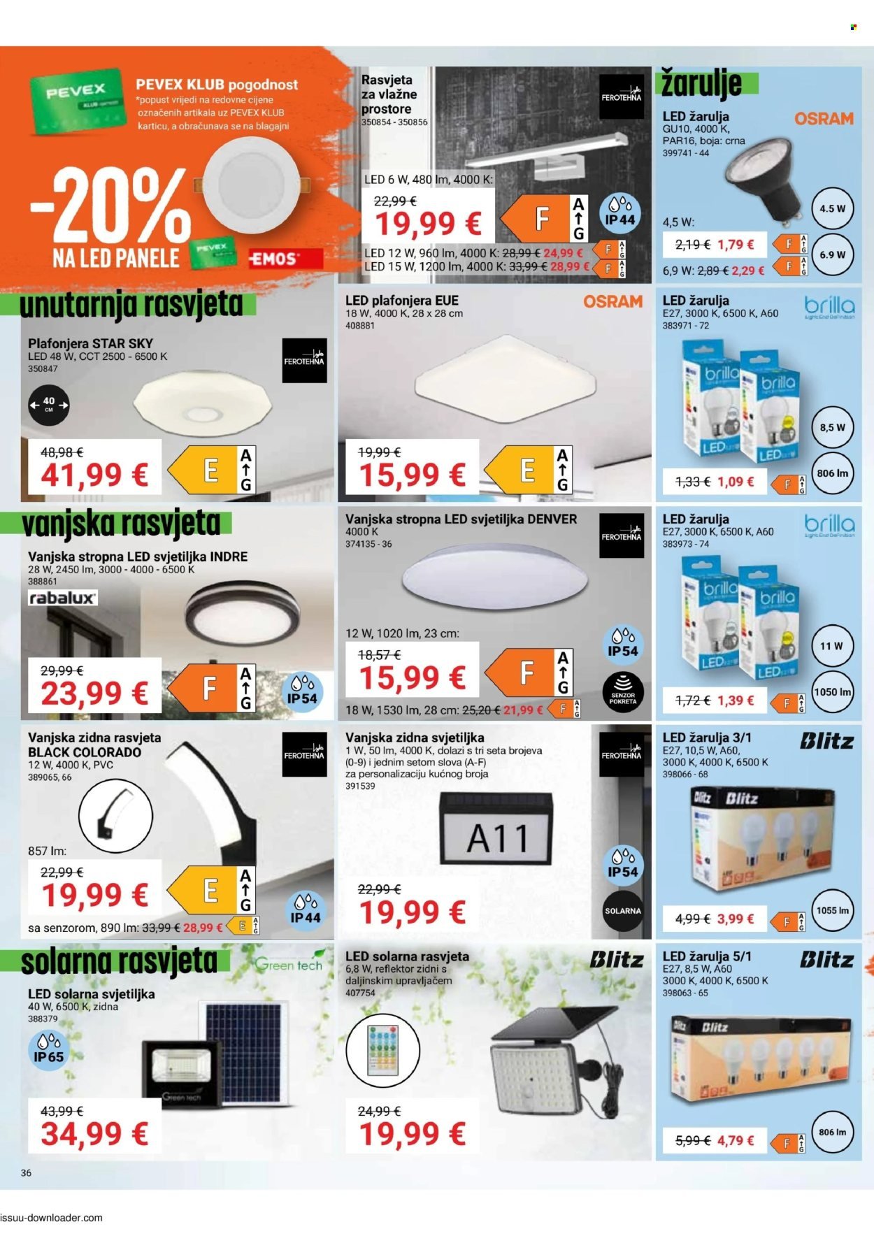 PEVEX katalog - Od petka 03.04.2026.