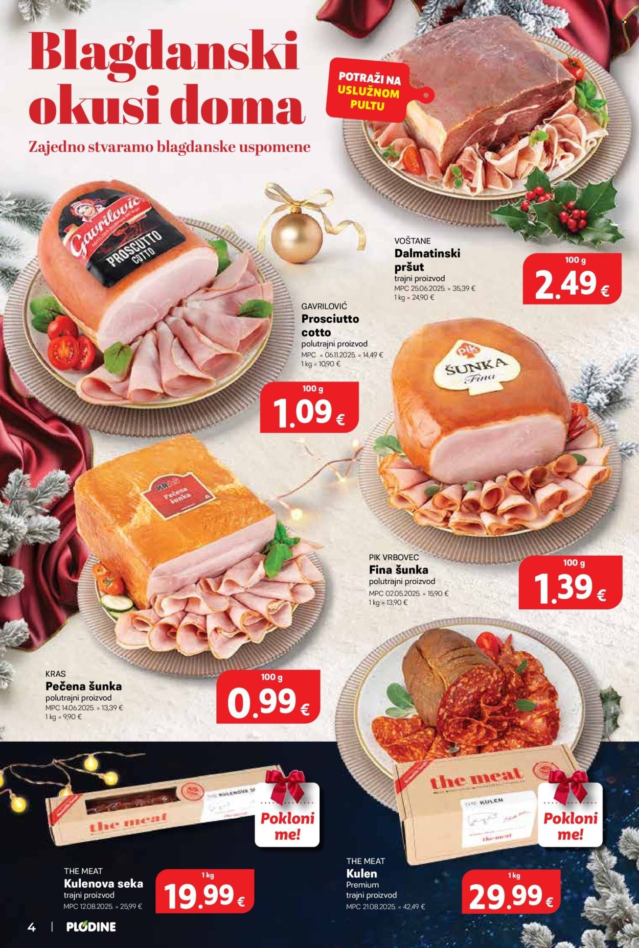 PLODINE katalog - Božićne delicije