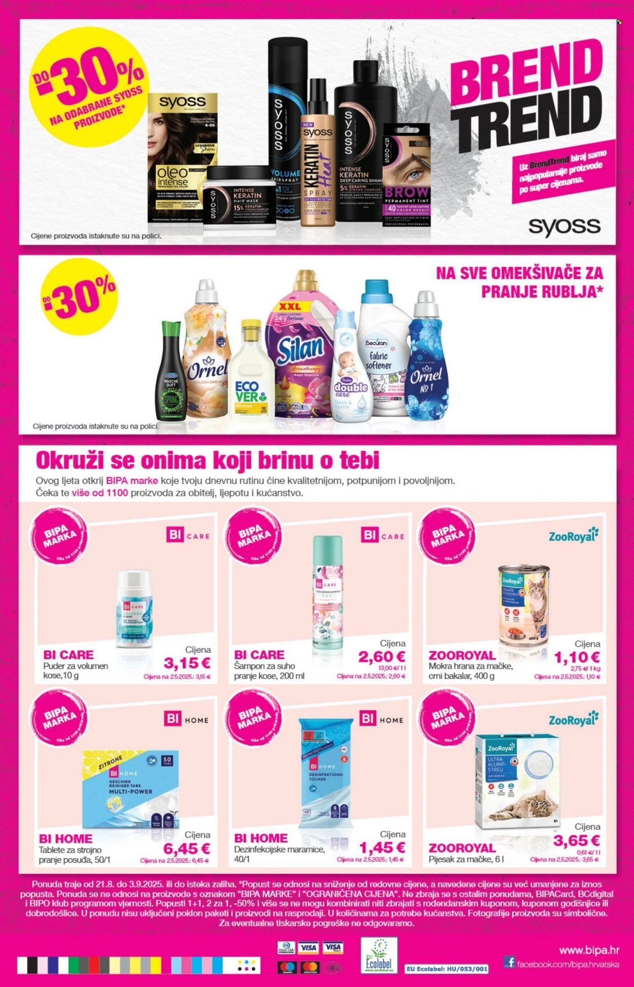 BIPA katalog - Od četvrtka 21.08.2025.