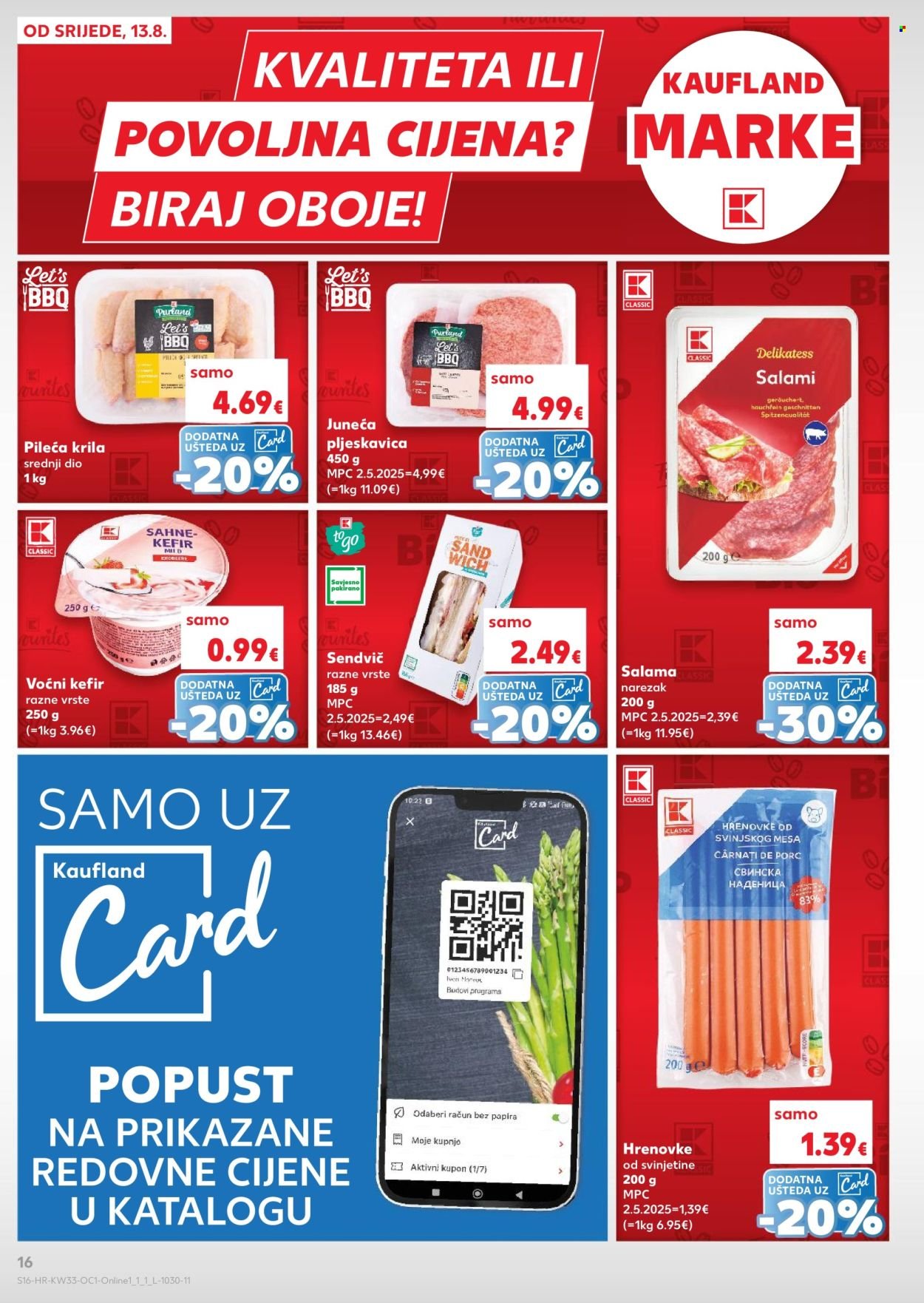 KAUFLAND katalog - Od srijede 13.08.2025.