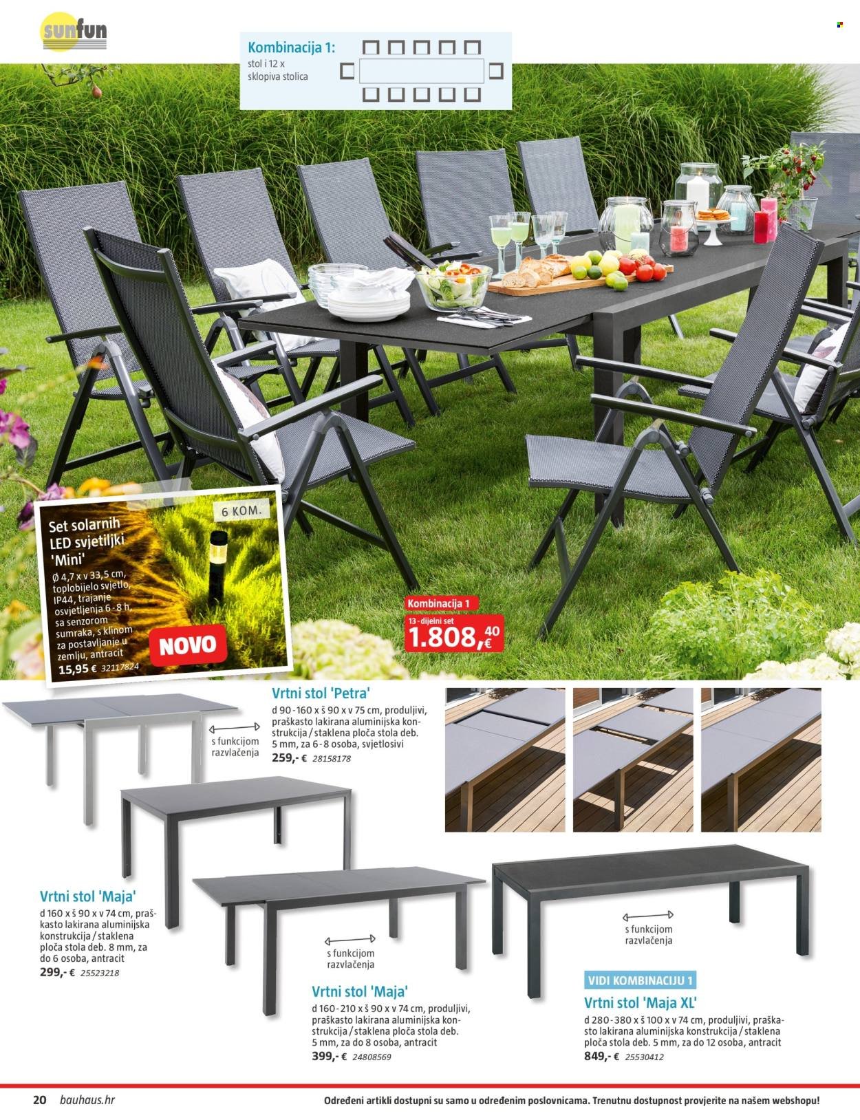 BAUHAUS katalog - Katalog Vrtni namještaj 2026.