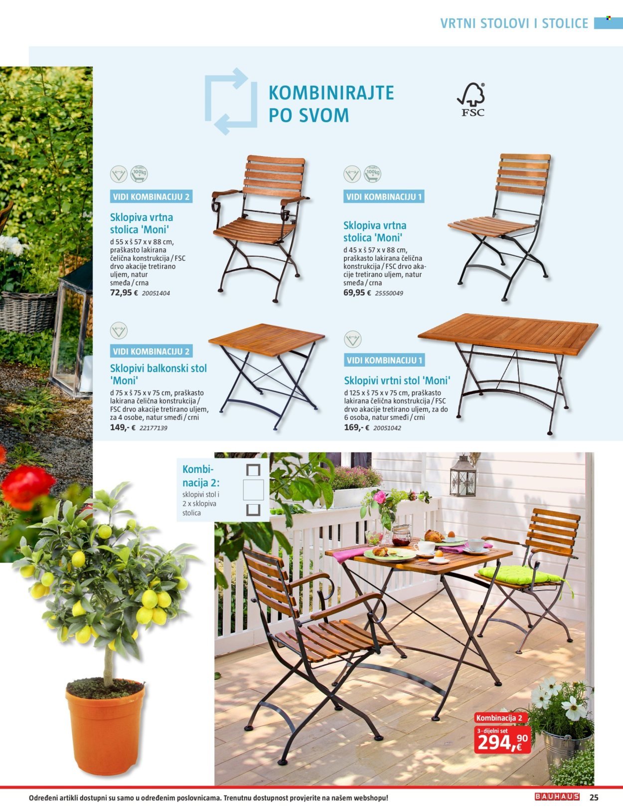 BAUHAUS katalog - Katalog Vrtni namještaj 2026.