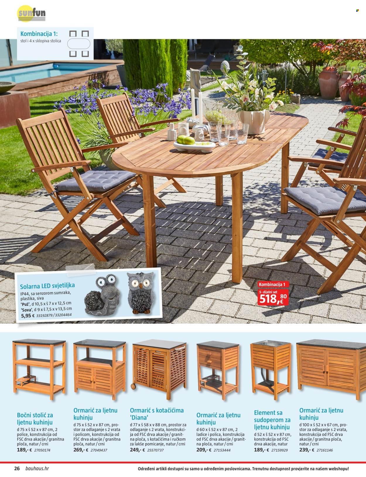 BAUHAUS katalog - Katalog Vrtni namještaj 2026.