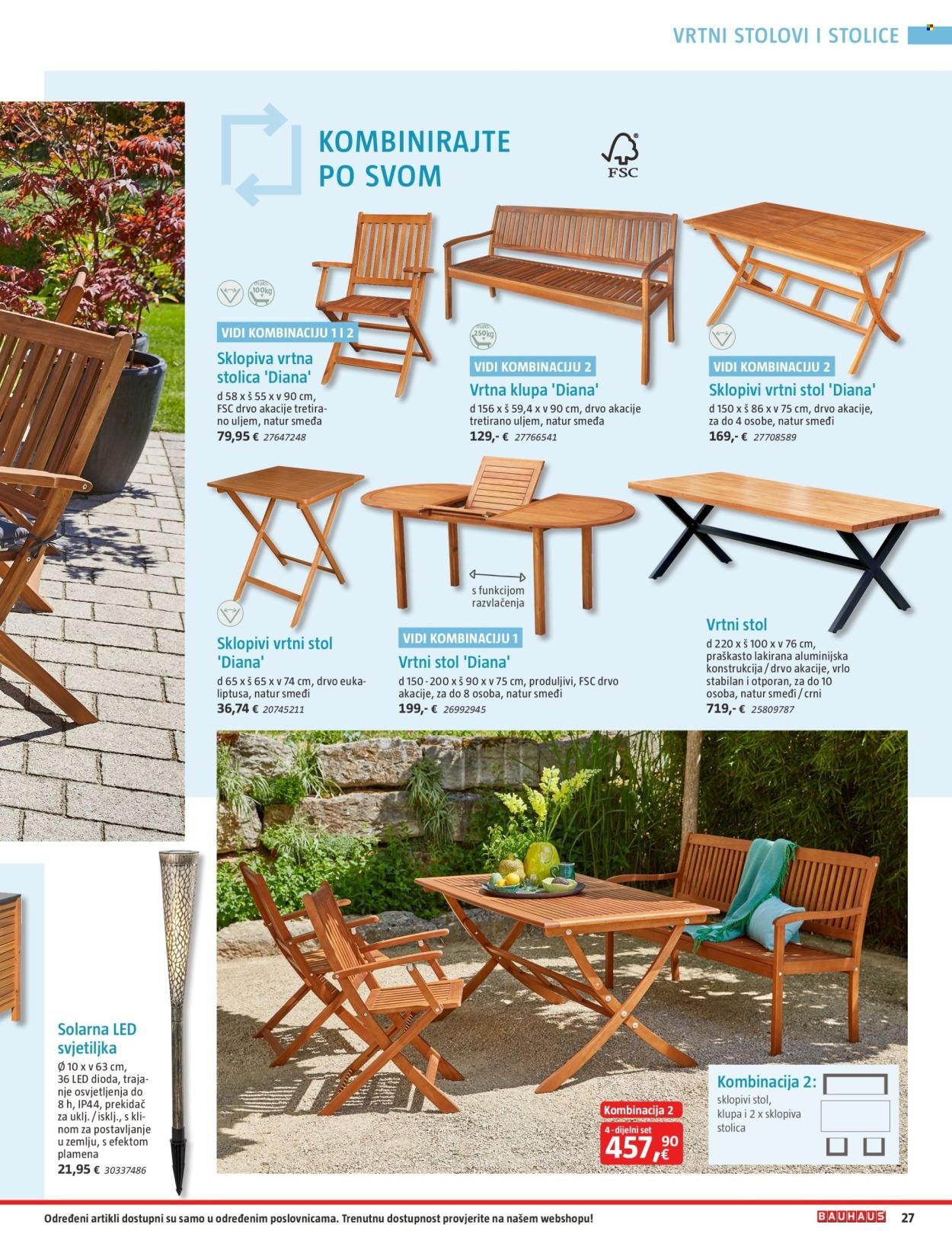 BAUHAUS katalog - Katalog Vrtni namještaj 2026.