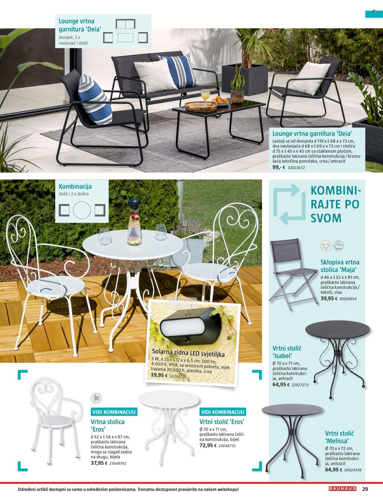 BAUHAUS katalog - Katalog Vrtni namještaj 2026.