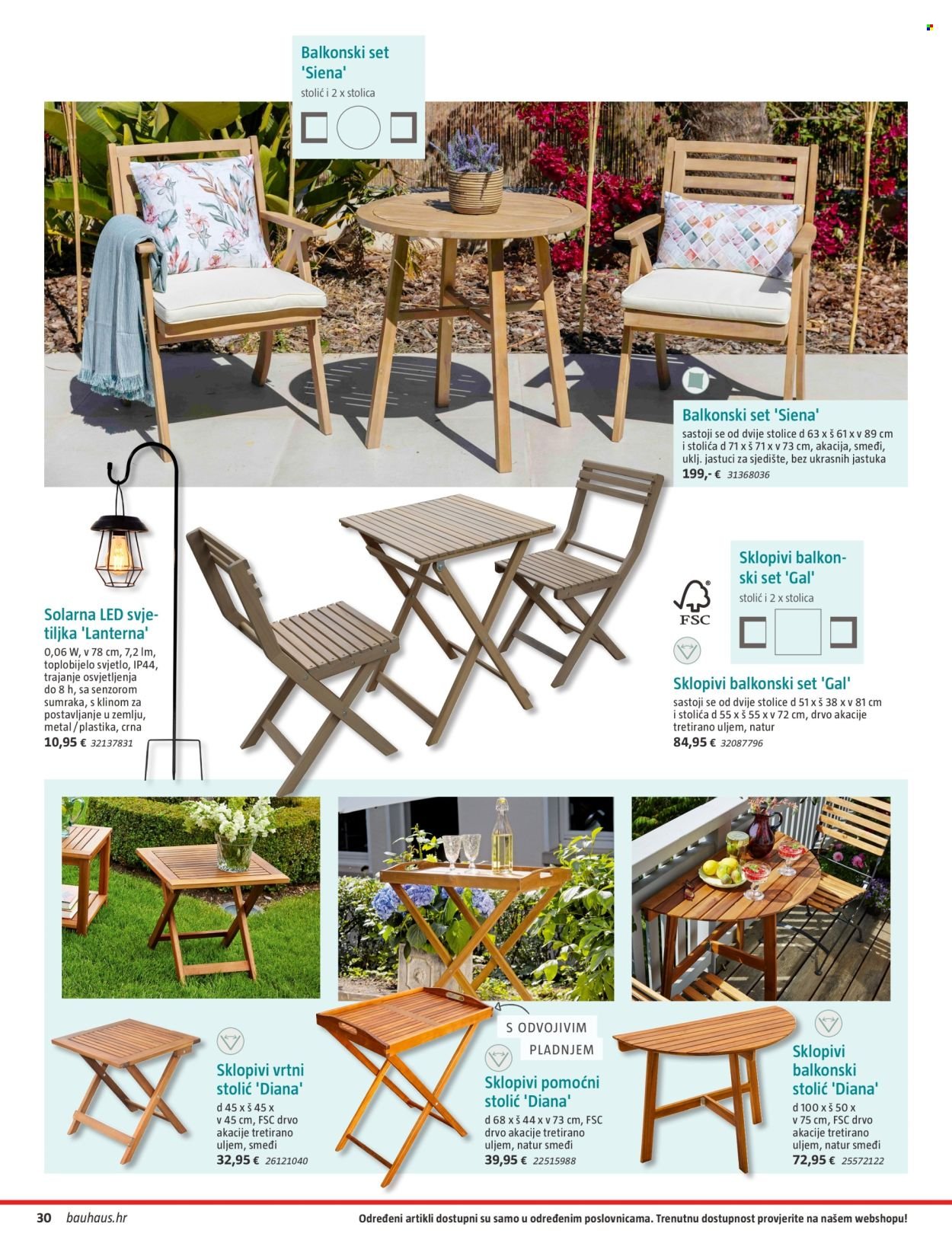 BAUHAUS katalog - Katalog Vrtni namještaj 2026.