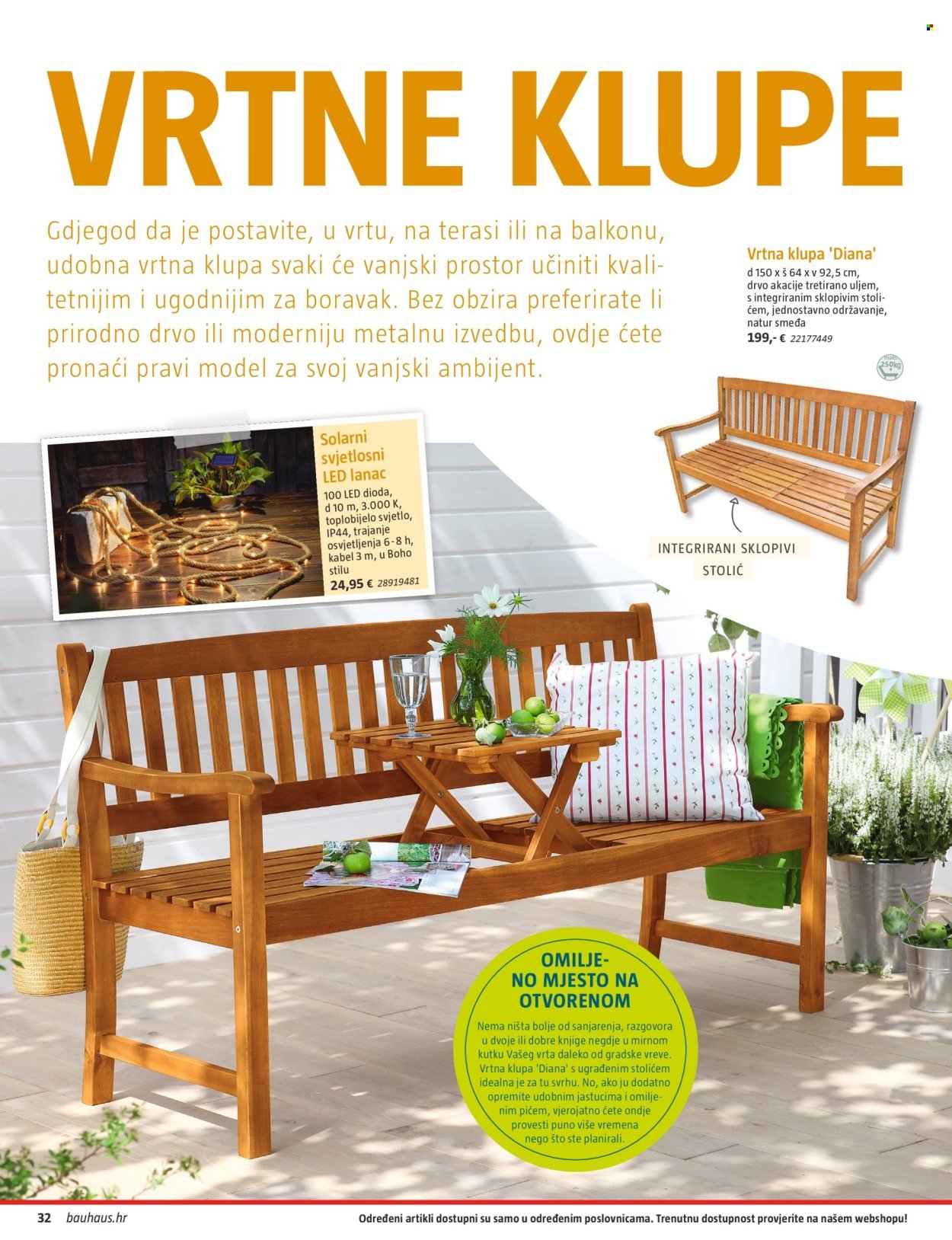BAUHAUS katalog - Katalog Vrtni namještaj 2026.
