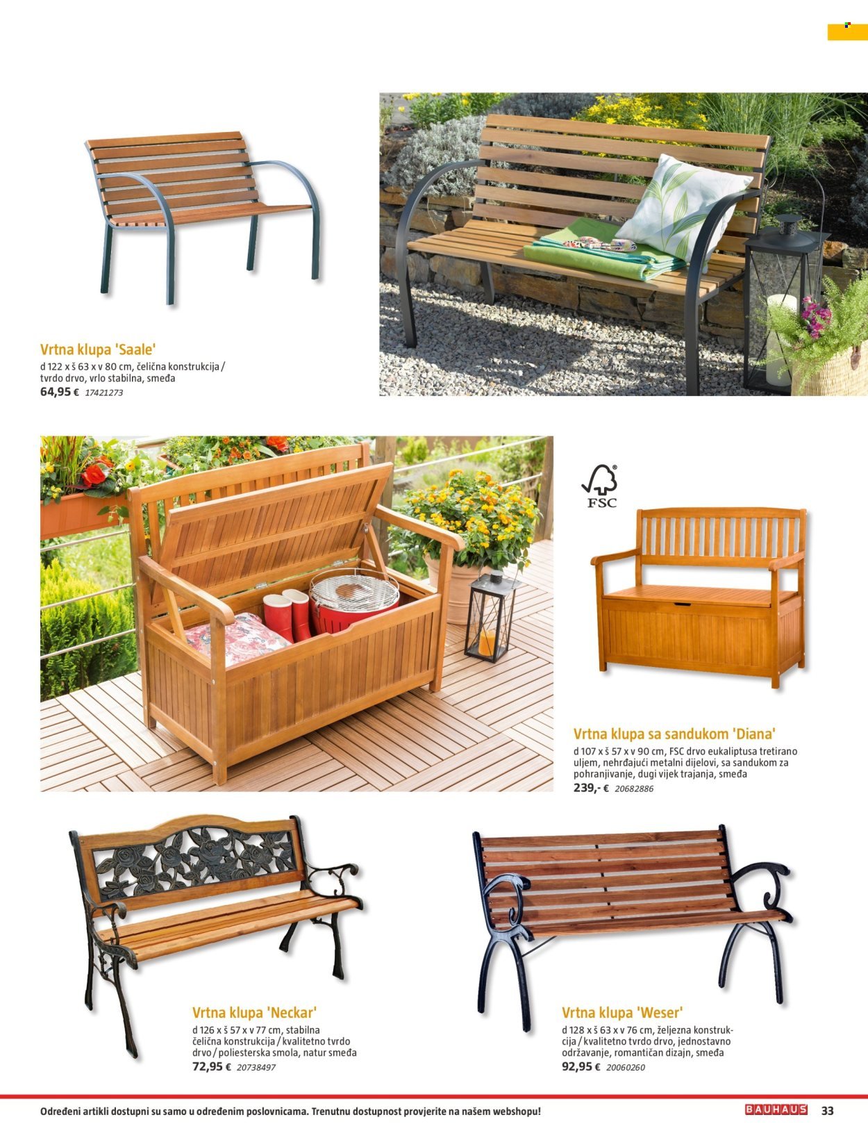 BAUHAUS katalog - Katalog Vrtni namještaj 2026.