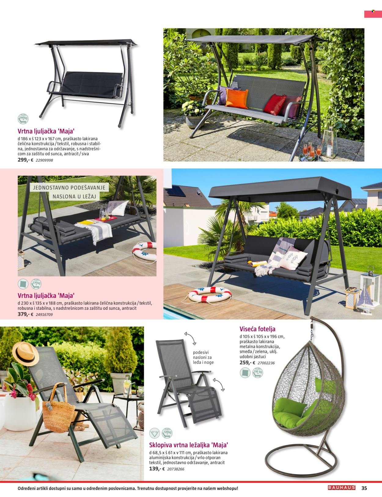 BAUHAUS katalog - Katalog Vrtni namještaj 2026.