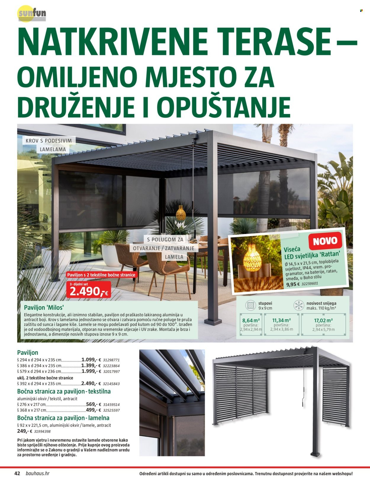 BAUHAUS katalog - Katalog Vrtni namještaj 2026.