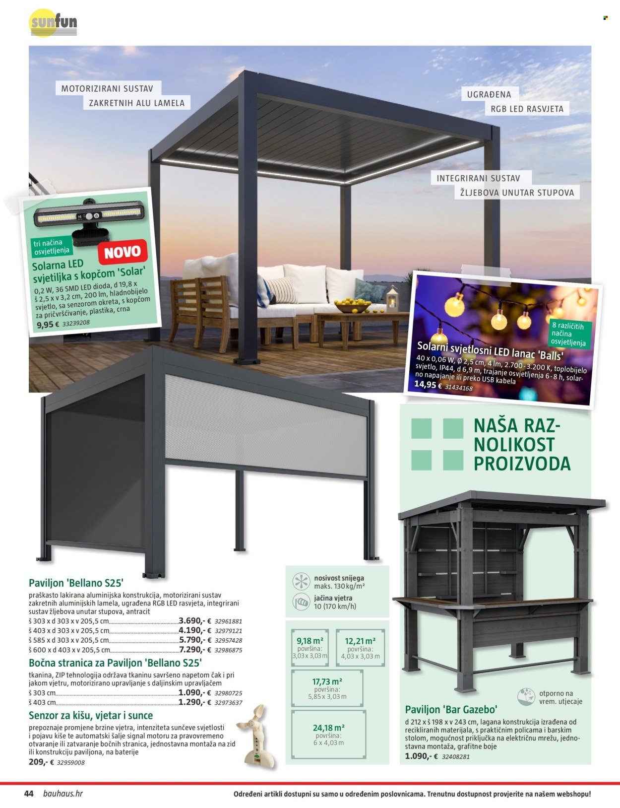 BAUHAUS katalog - Katalog Vrtni namještaj 2026.