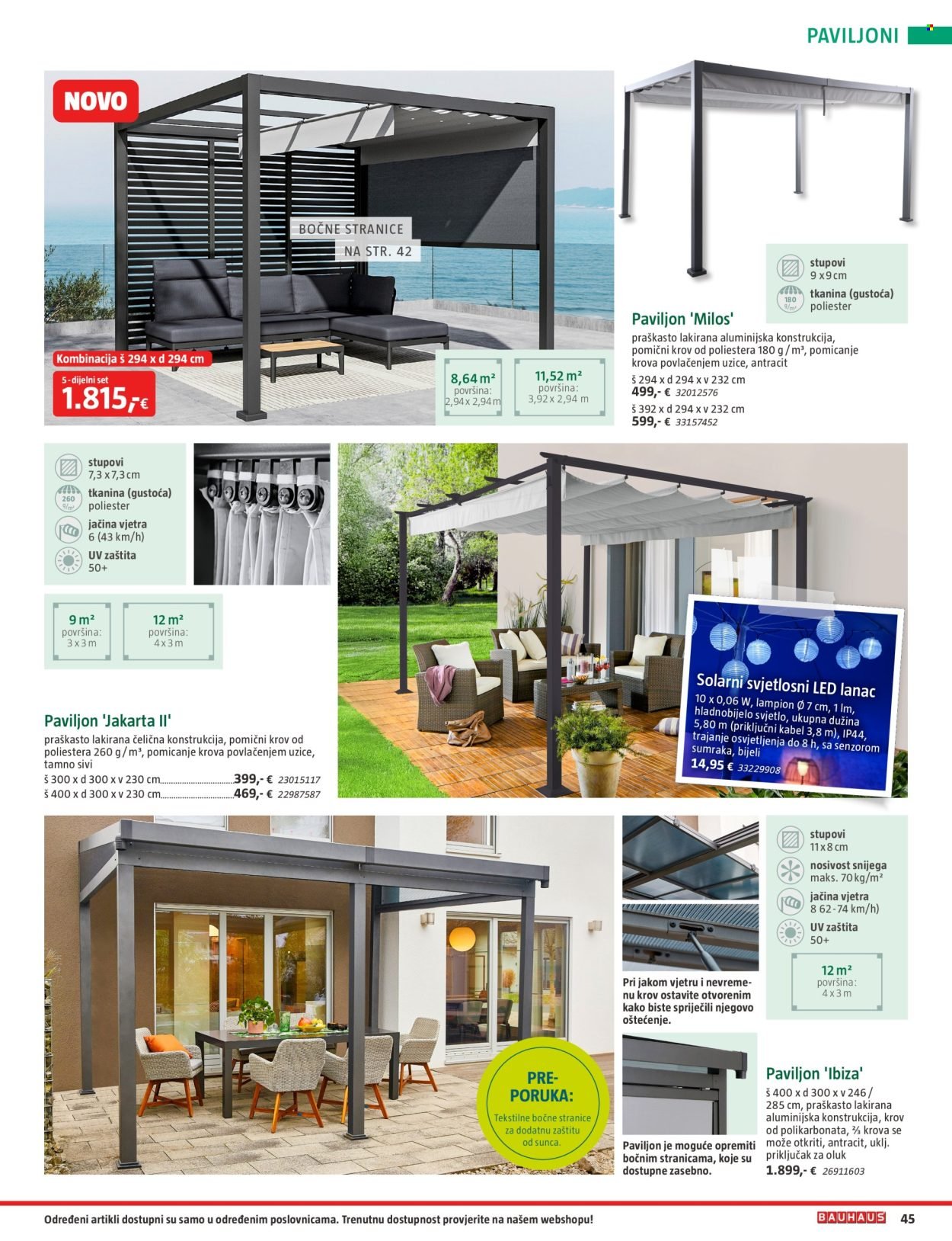 BAUHAUS katalog - Katalog Vrtni namještaj 2026.