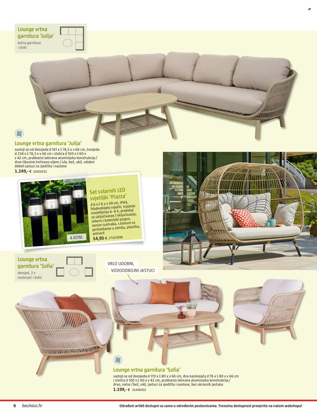 BAUHAUS katalog - Katalog Vrtni namještaj 2026.