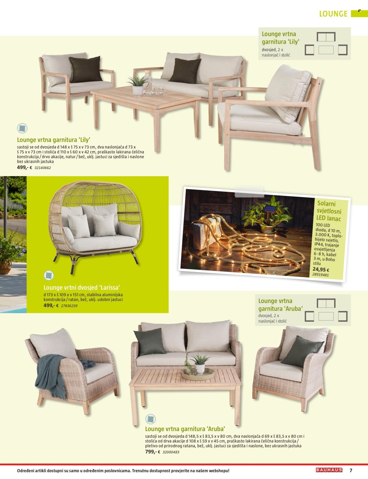 BAUHAUS katalog - Katalog Vrtni namještaj 2026.