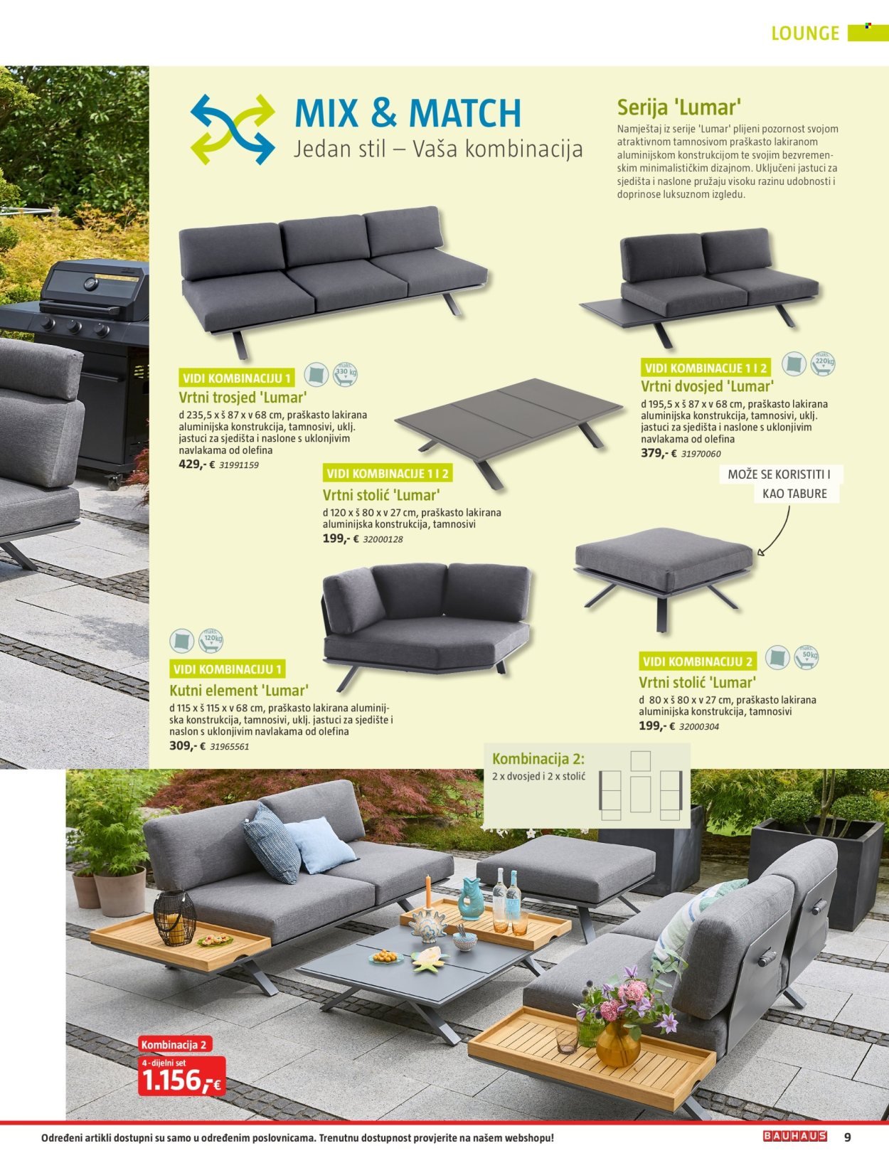 BAUHAUS katalog - Katalog Vrtni namještaj 2026.