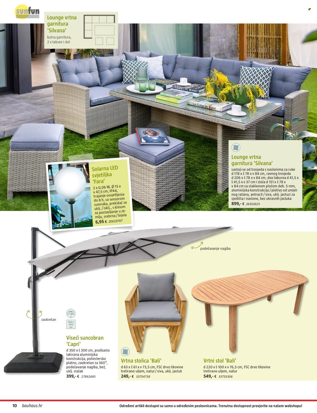 BAUHAUS katalog - Katalog Vrtni namještaj 2026.