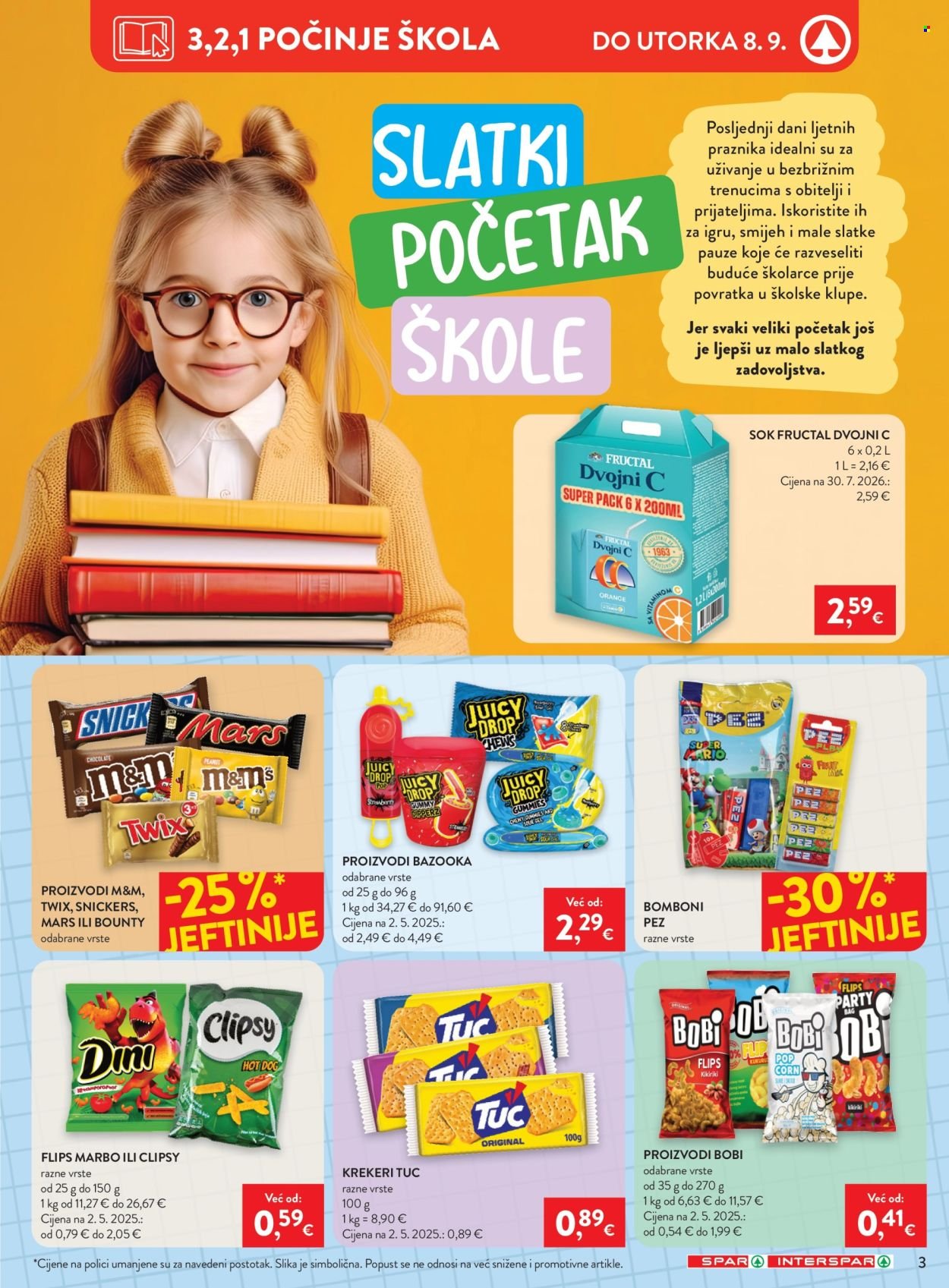SPAR katalog - Od srijede 02.09.2026.