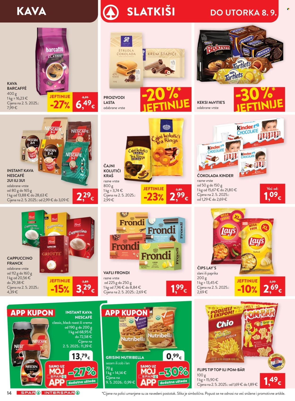 SPAR katalog - Od srijede 02.09.2026.