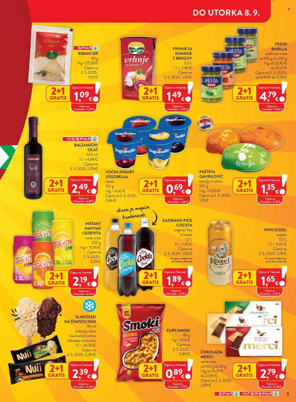 SPAR katalog - Od srijede 02.09.2026.