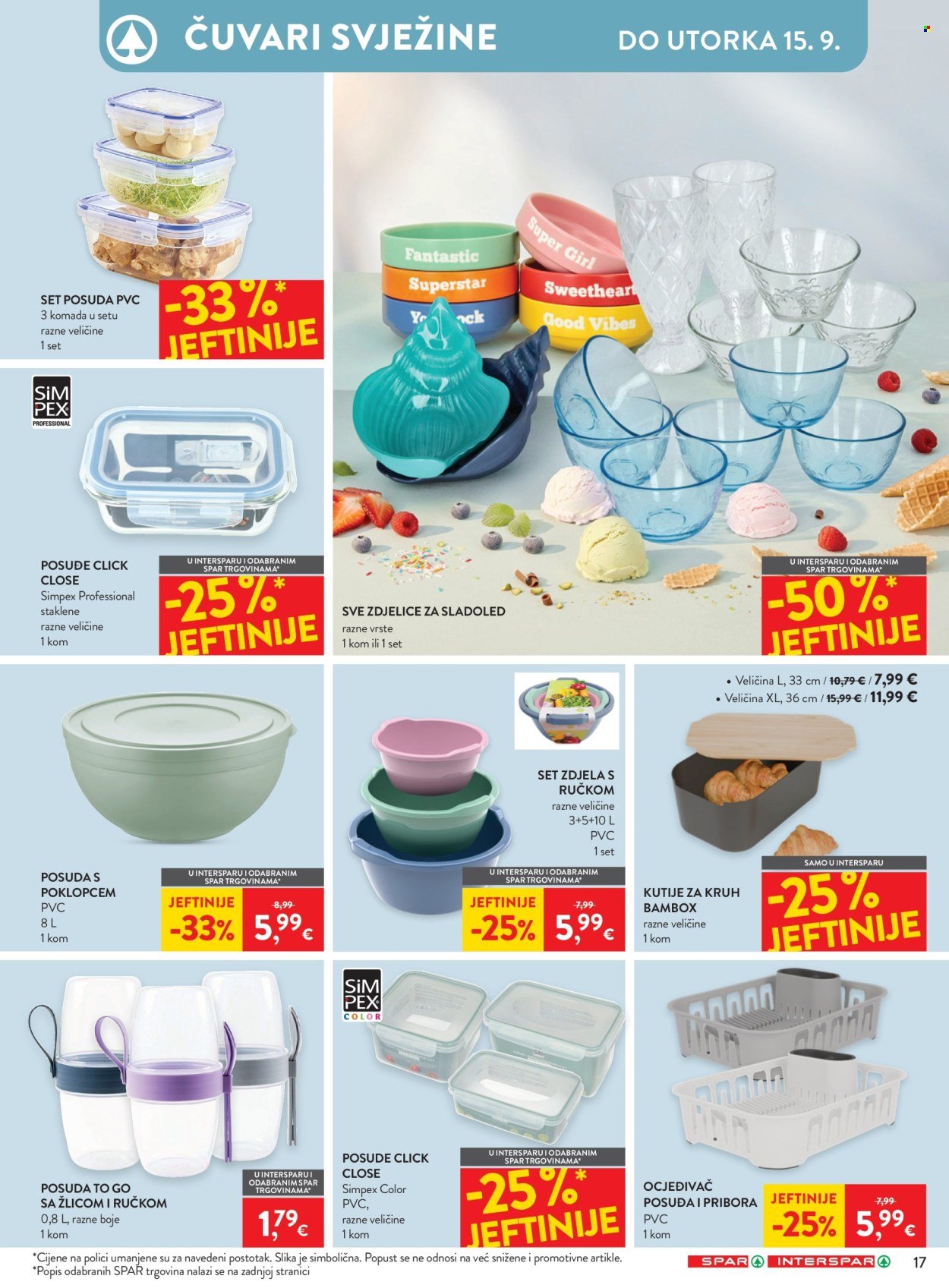 SPAR katalog - Od srijede 02.09.2026.
