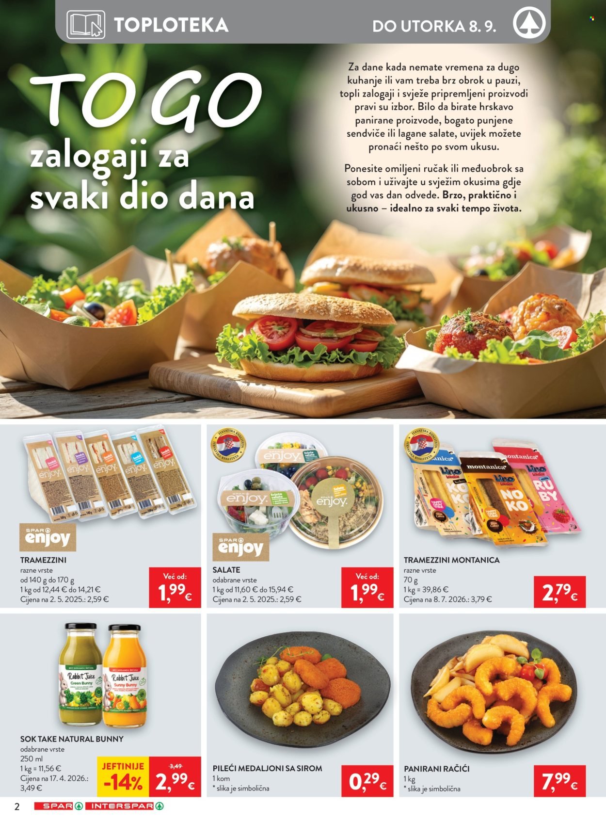 SPAR katalog - Od srijede 02.09.2026.