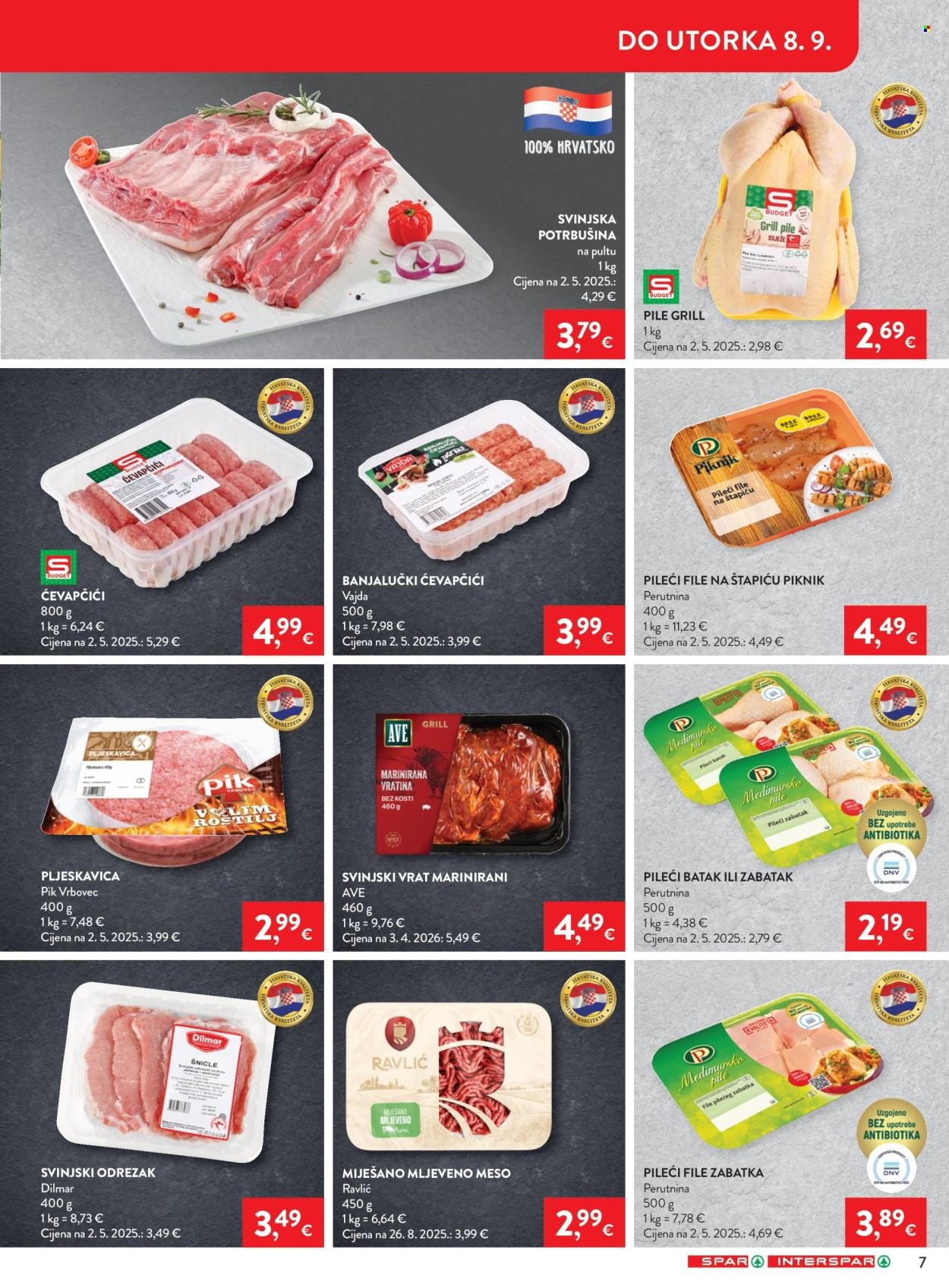 SPAR katalog - Od srijede 02.09.2026.