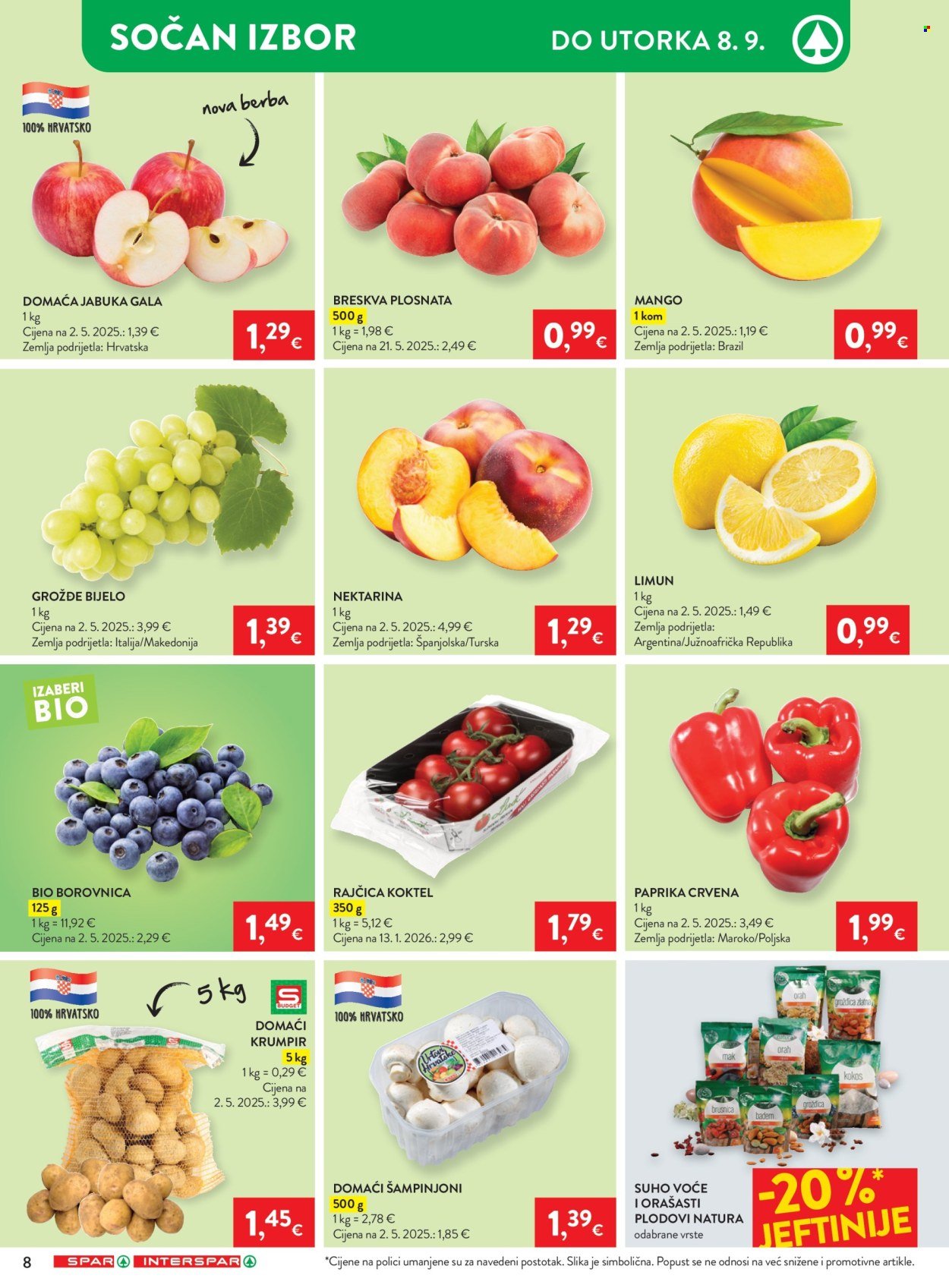 SPAR katalog - Od srijede 02.09.2026.