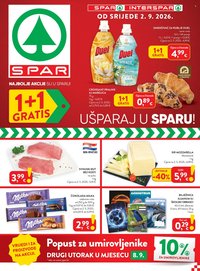 SPAR katalog - Od srijede 02.09.2026.