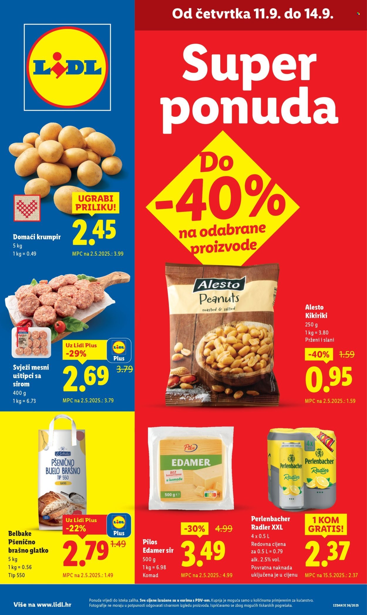 LIDL katalog - Od četvrtka 11.09.2025.