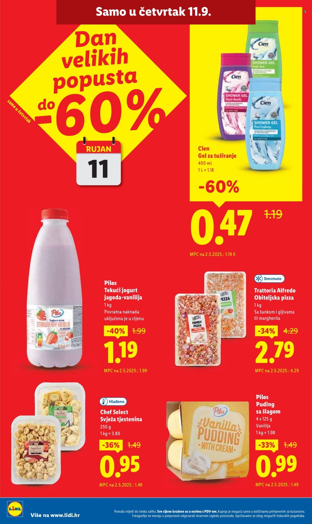 LIDL katalog - Od četvrtka 11.09.2025.