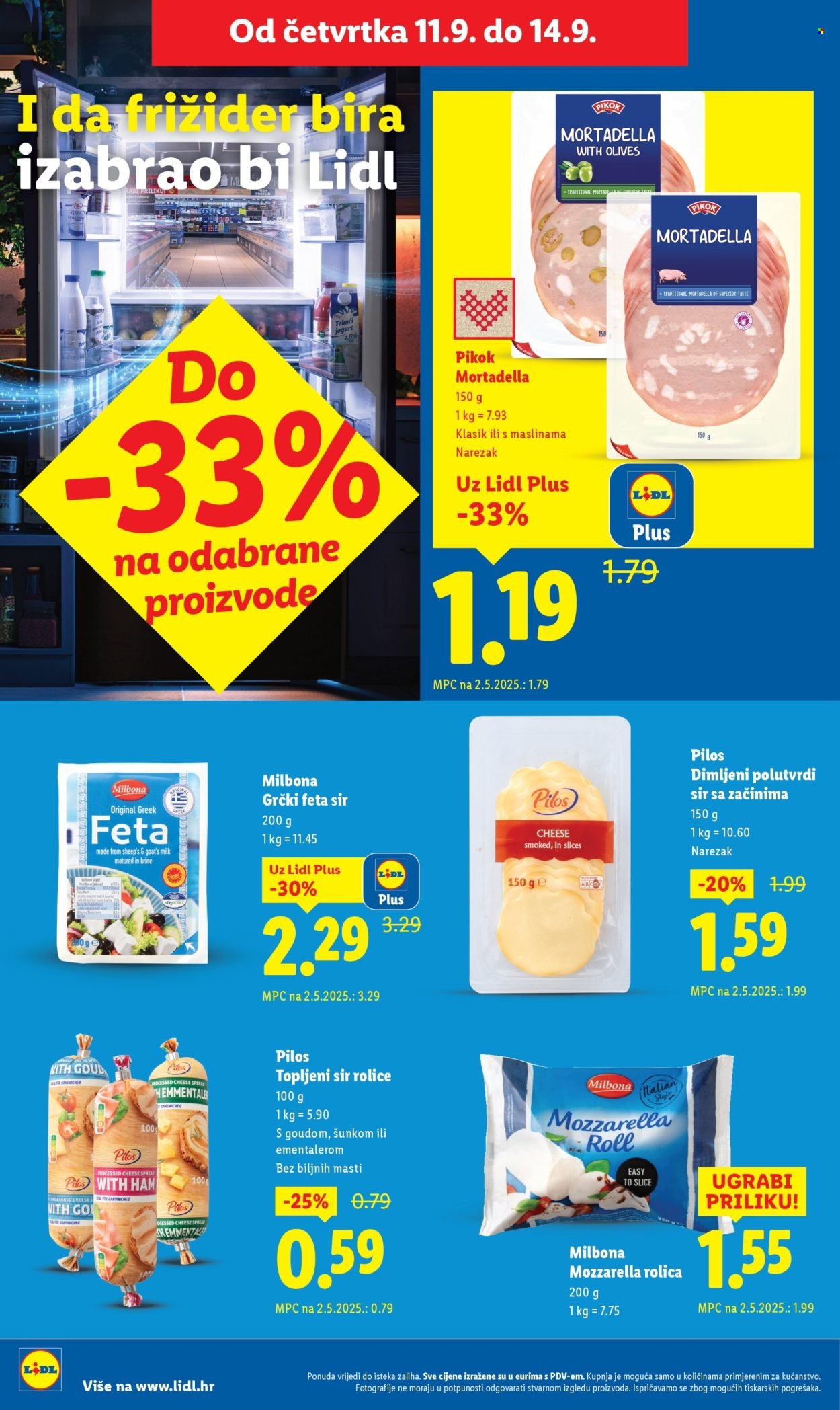 LIDL katalog - Od četvrtka 11.09.2025.