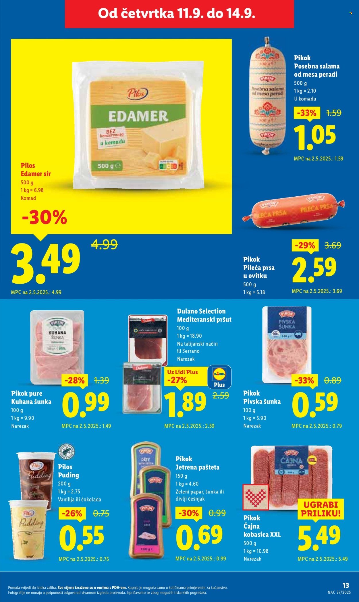 LIDL katalog - Od četvrtka 11.09.2025.
