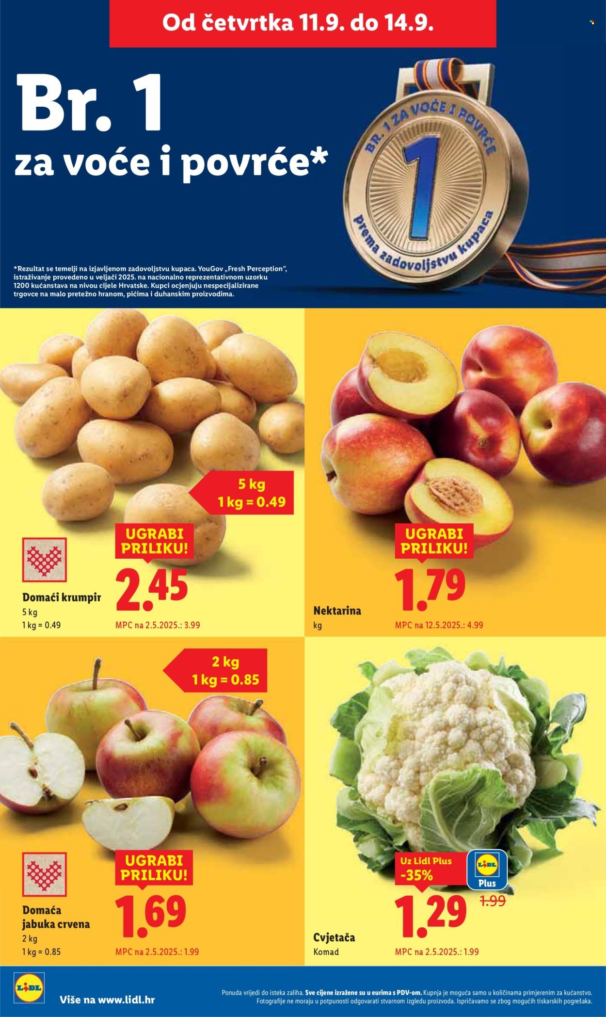 LIDL katalog - Od četvrtka 11.09.2025.
