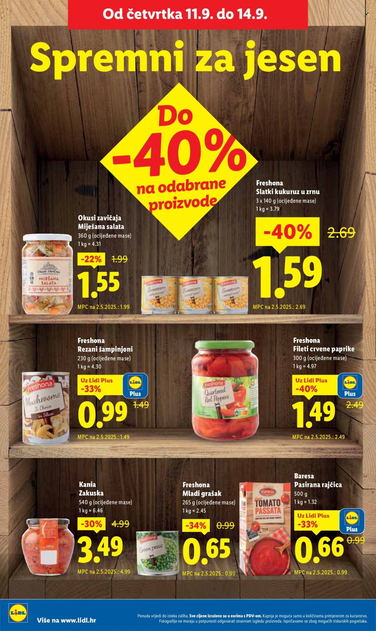LIDL katalog - Od četvrtka 11.09.2025.