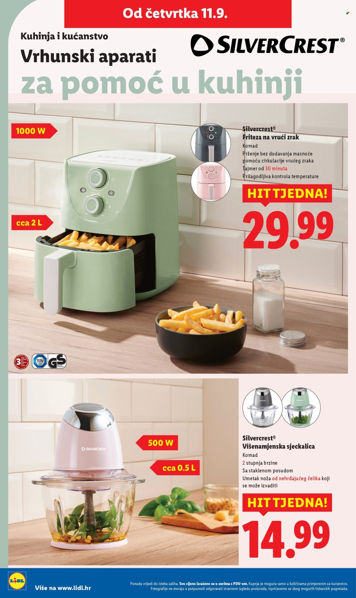LIDL katalog - Od četvrtka 11.09.2025.