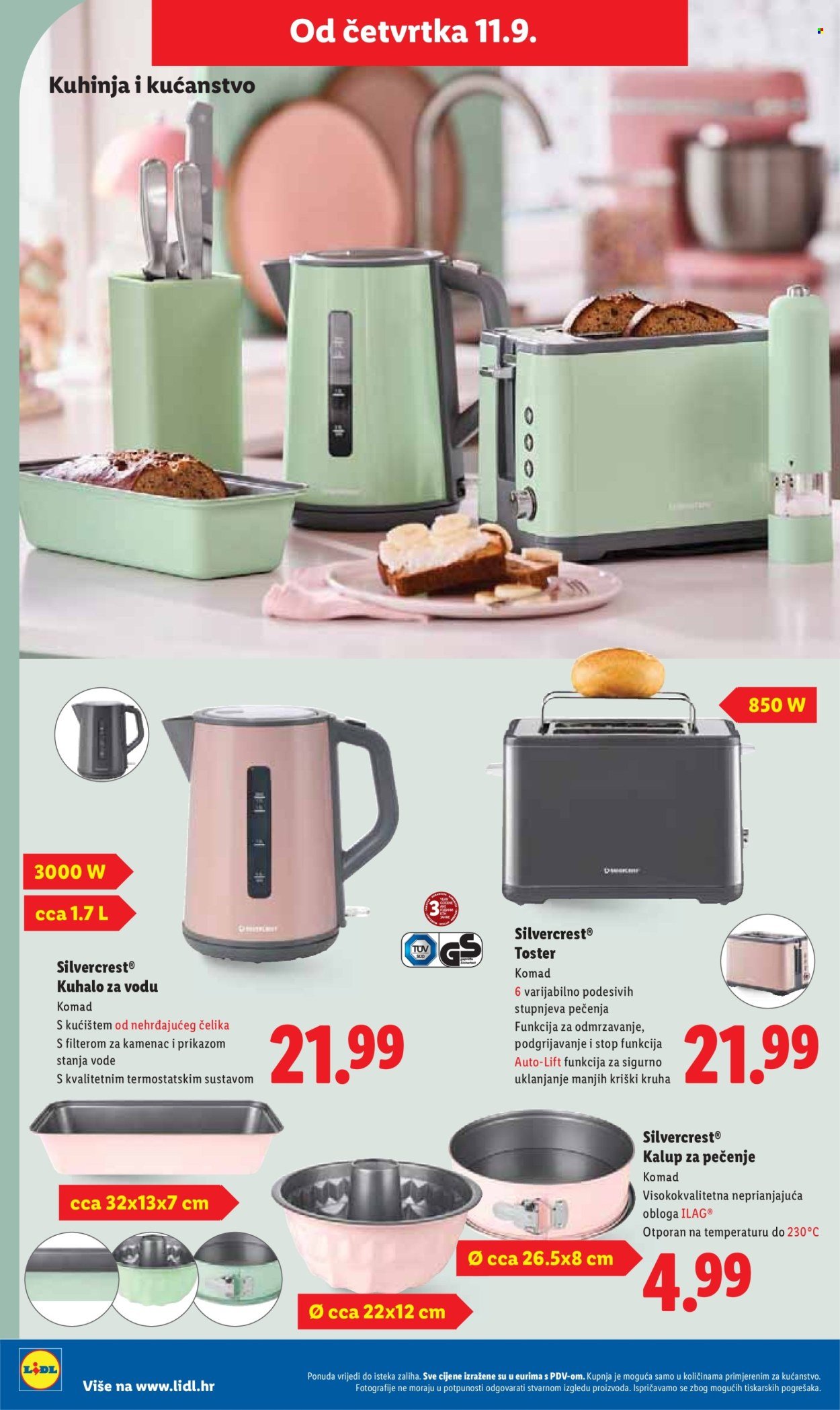 LIDL katalog - Od četvrtka 11.09.2025.