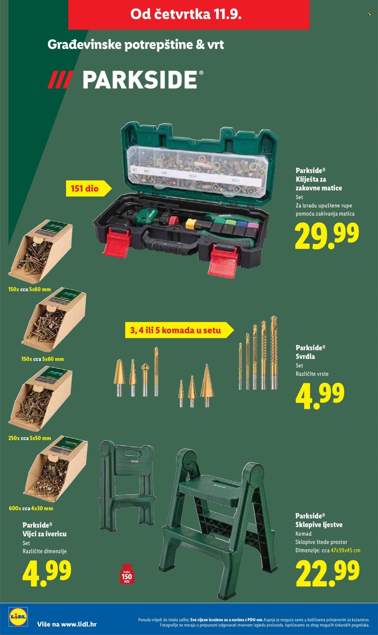 LIDL katalog - Od četvrtka 11.09.2025.