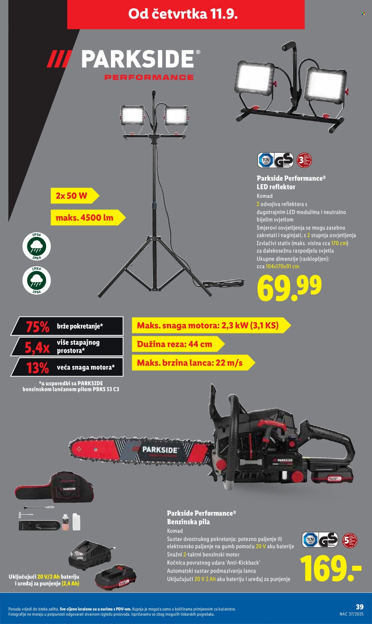 LIDL katalog - Od četvrtka 11.09.2025.