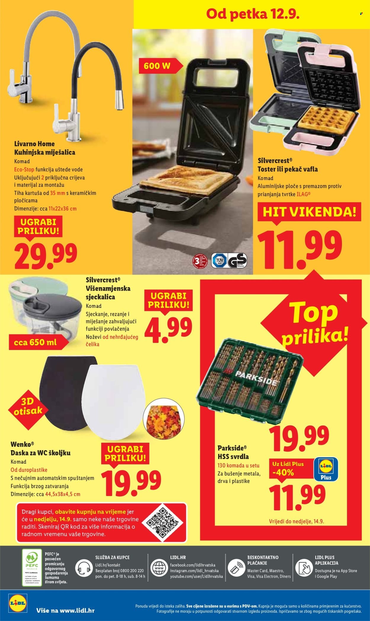 LIDL katalog - Od četvrtka 11.09.2025.