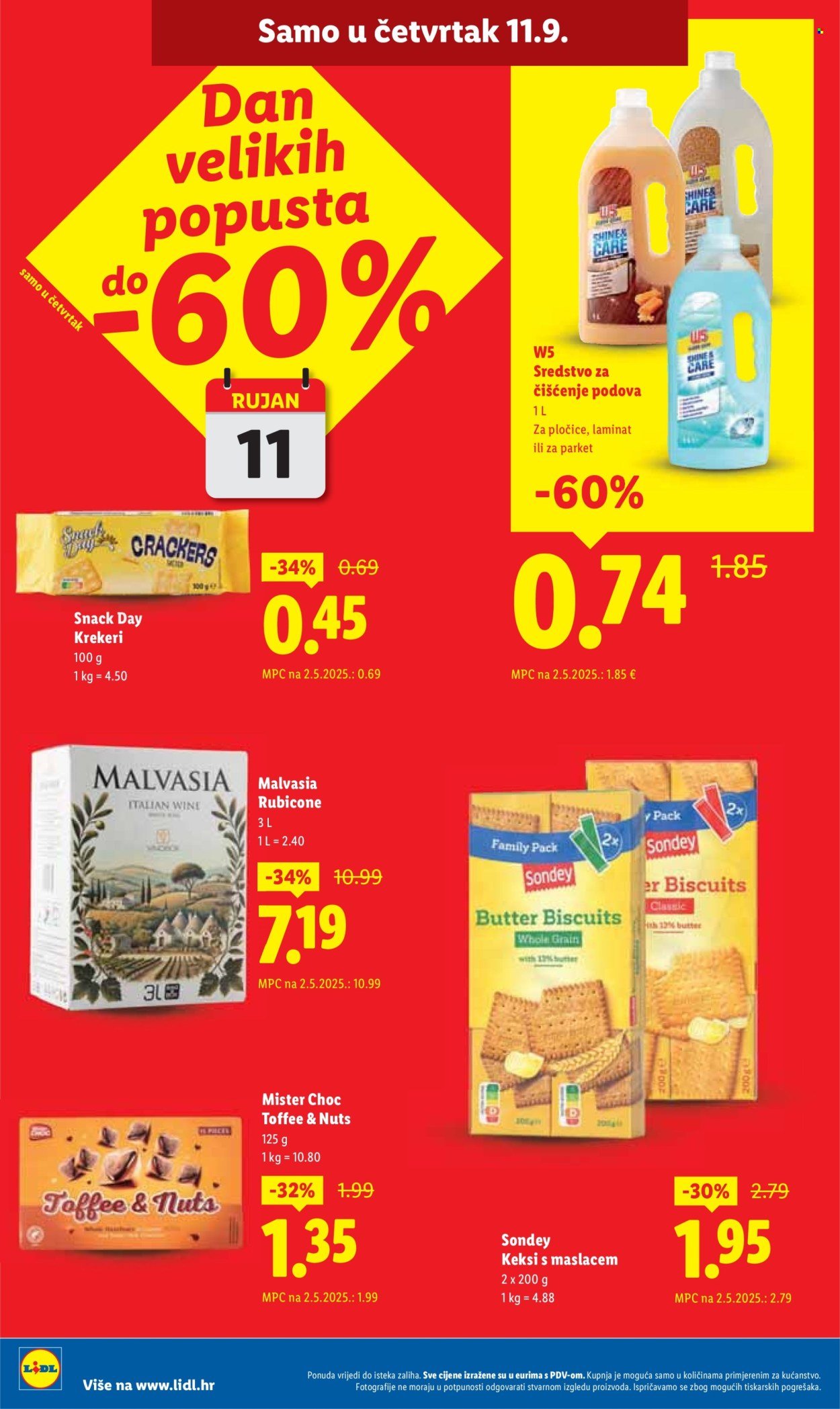 LIDL katalog - Od četvrtka 11.09.2025.
