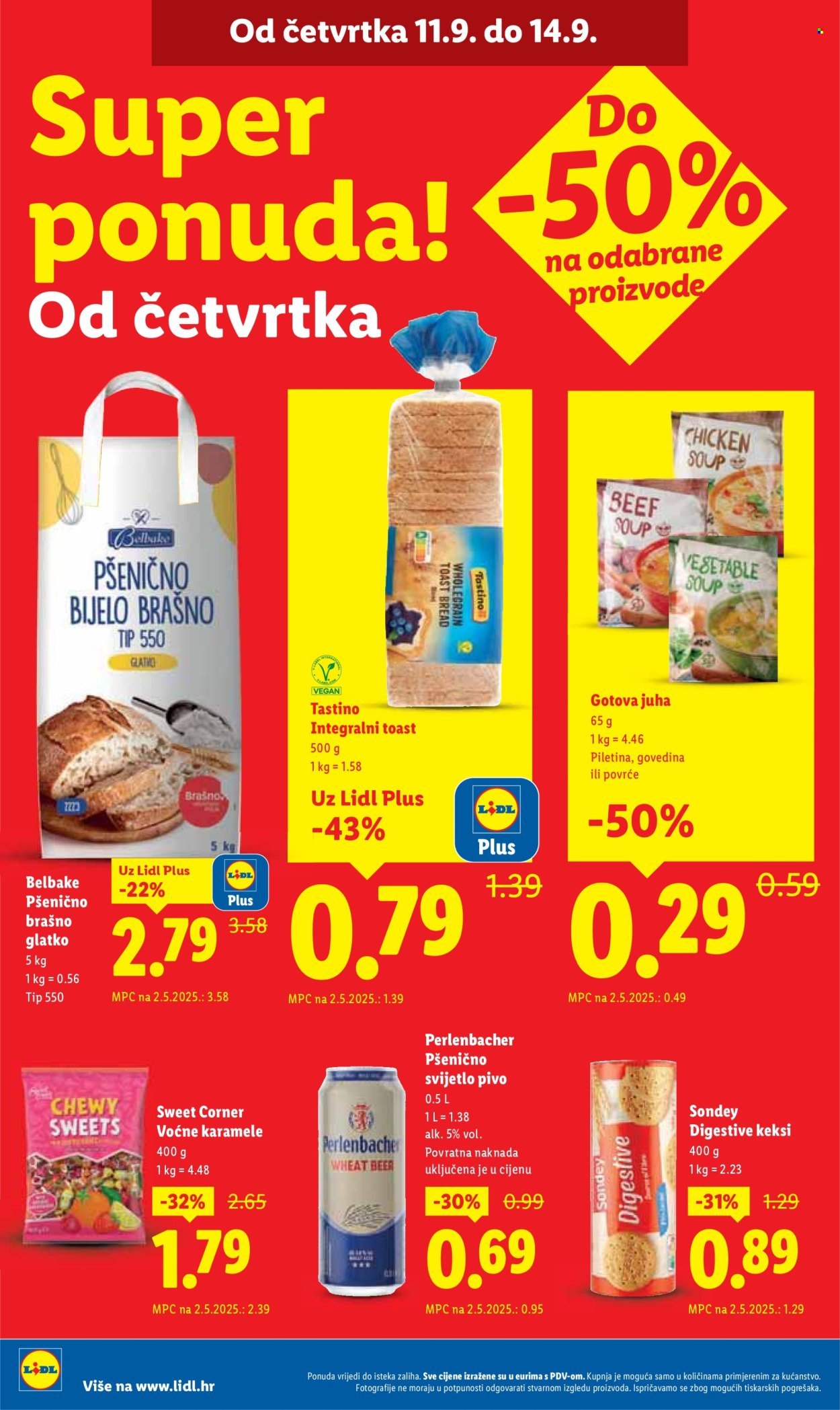 LIDL katalog - Od četvrtka 11.09.2025.
