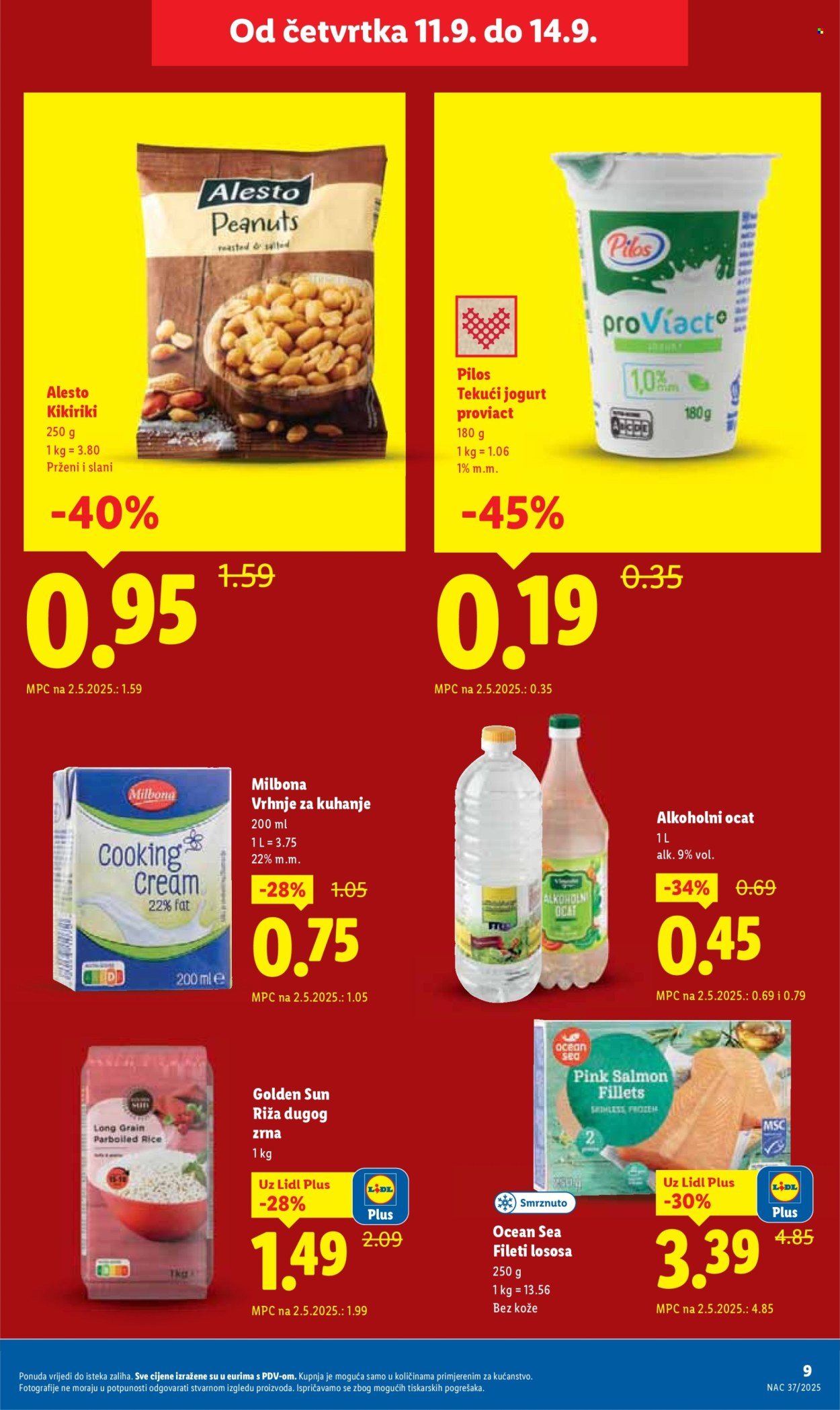 LIDL katalog - Od četvrtka 11.09.2025.