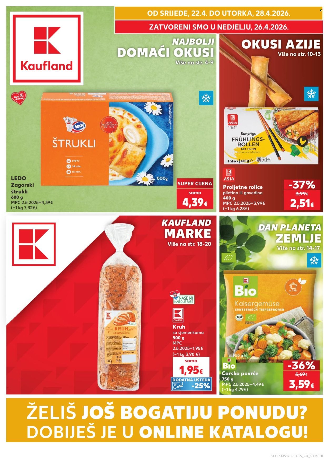KAUFLAND katalog - Od srijede 22.04.2026.
