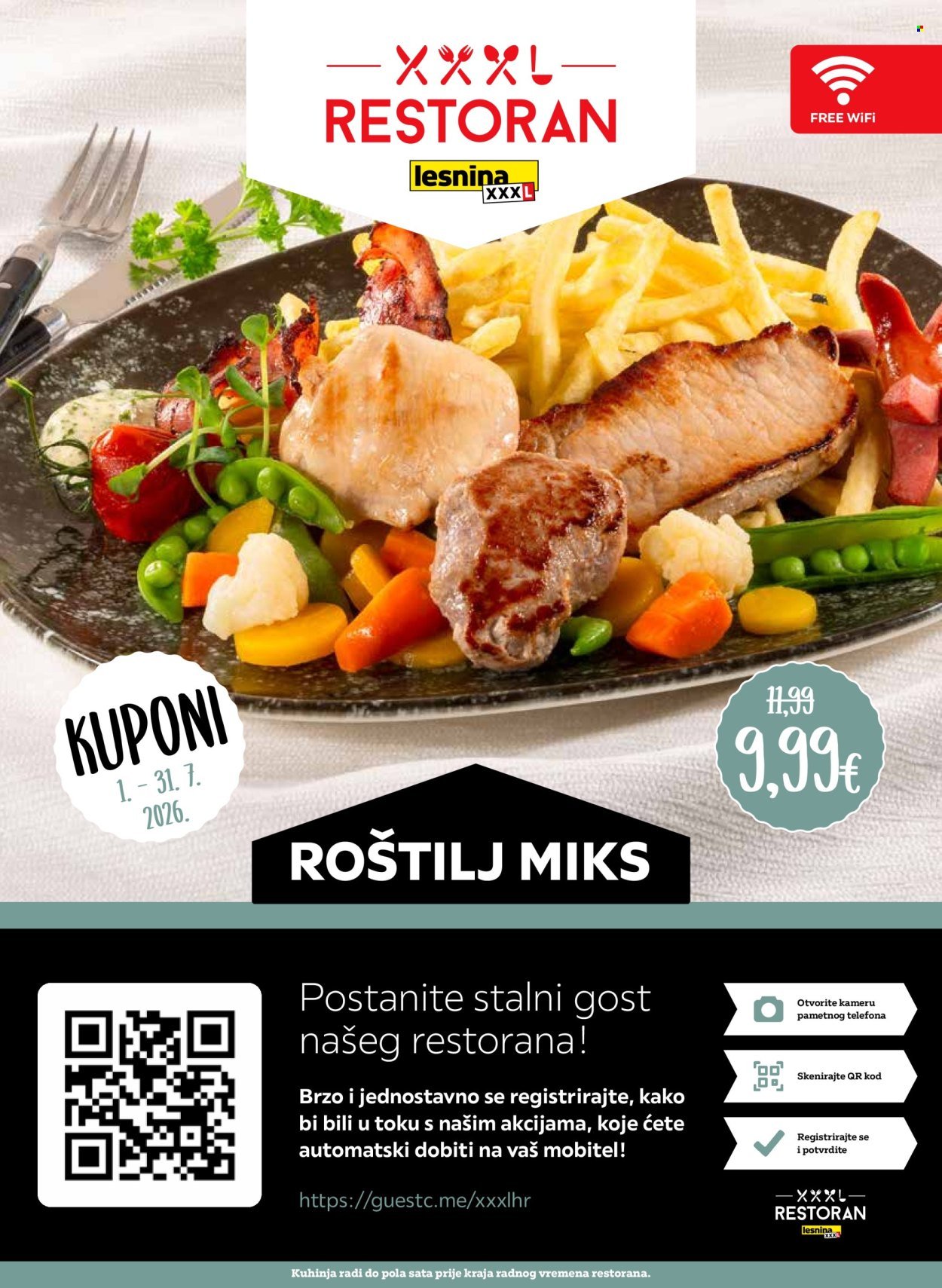 LESNINA katalog - Kuponi za restoran