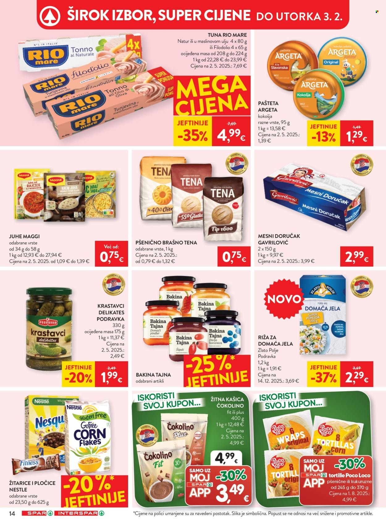 SPAR katalog - Od srijede 28.01.2026.