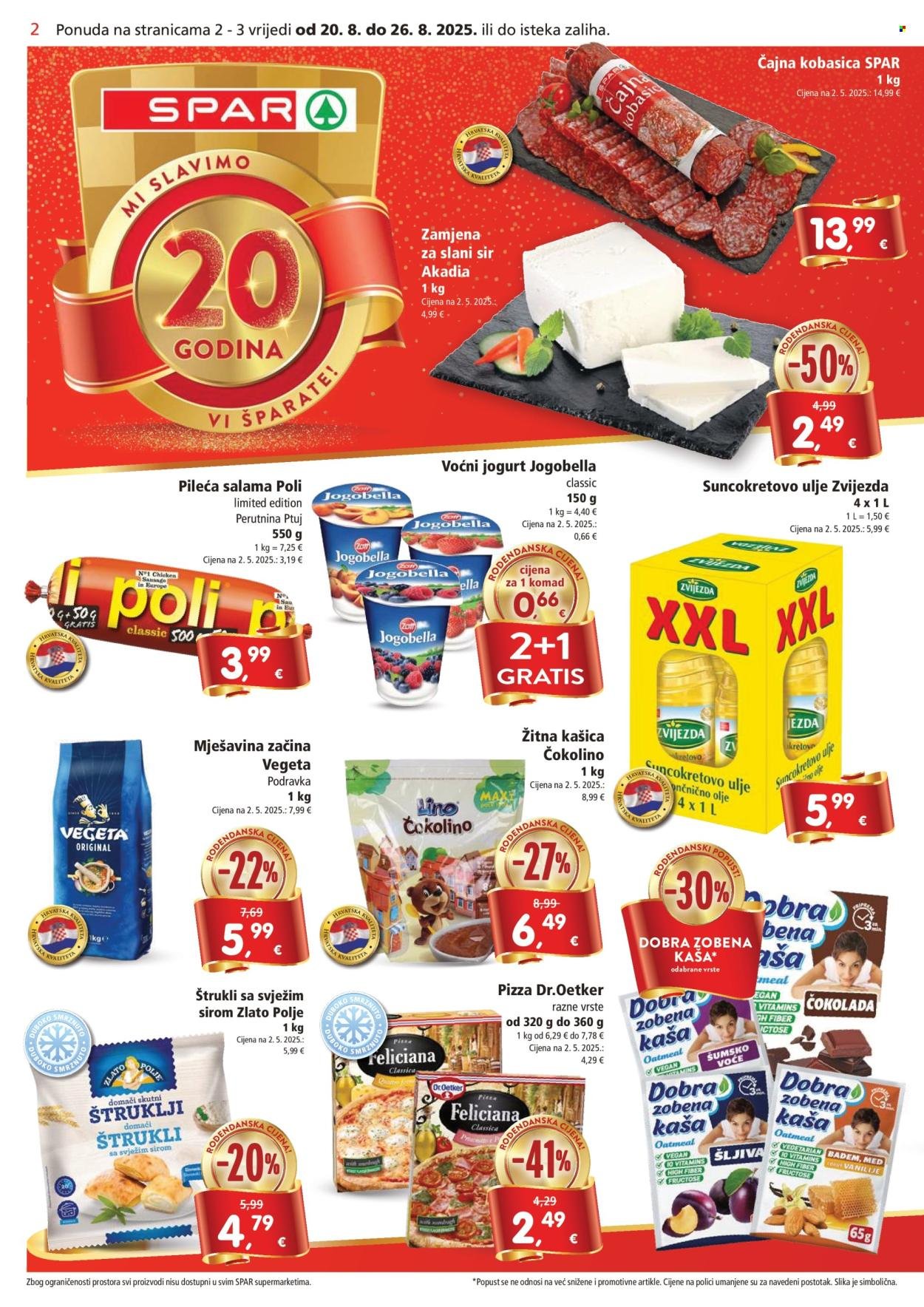 SPAR katalog - Od srijede 20.08.2025.
