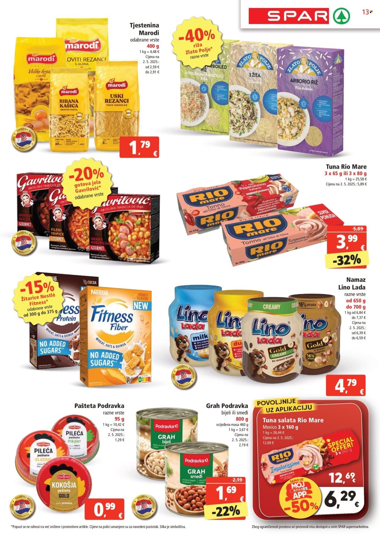 SPAR katalog - Od srijede 20.08.2025.